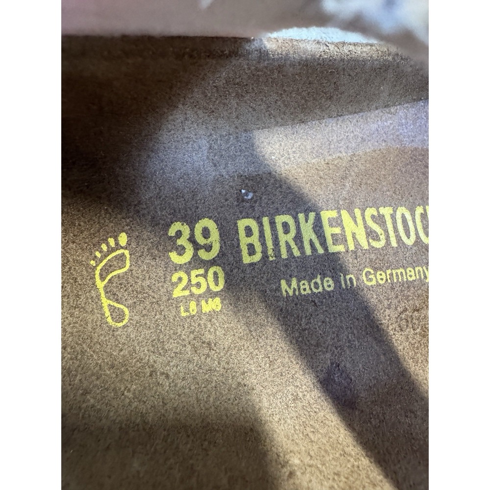 Birkenstock Gizeh Size 39 L8 M6 Hot Pink Neon Thong Sandals Germany - Picture 10 of 10